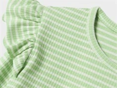 Name It arcadian grøn/jet stream stribet top